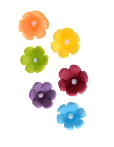 FIORELLINI PICCOLI COLORI MISTI 1,4 CM 12 PZ