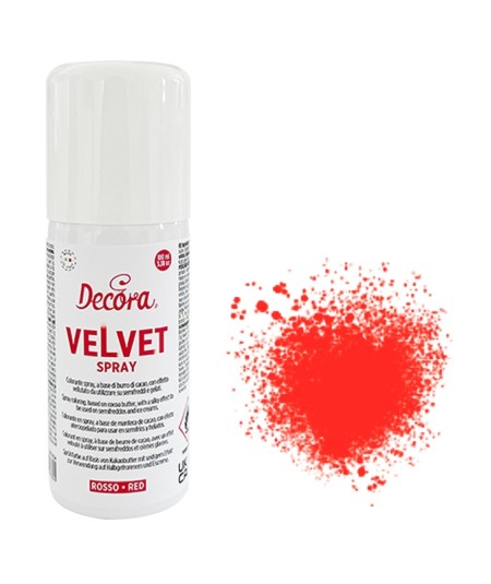 Colorante alimentare Spray Rosso Velluto - 250ml - Vendita Online -  Ingrosso per Pasticceria