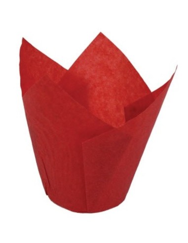 PIROTTINI TULIPANO IN CARTA ROSSO 20 PZ 5 CM