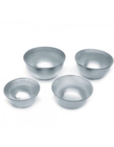 STAMPO MEZZA SFERA IN ACCIAIO INOX 20,5X11H