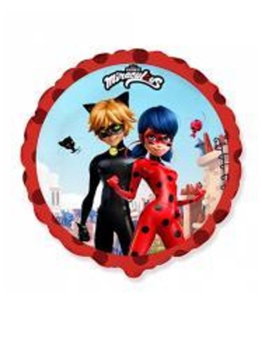 PALLONCINO GLOBO MIRACULOUS 45 CM