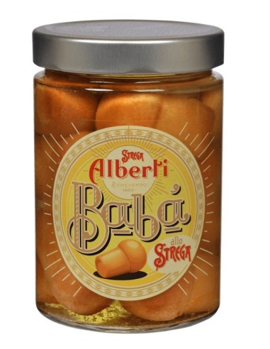 BABA' IN BARATTOLO ALLO STREGA 450ML