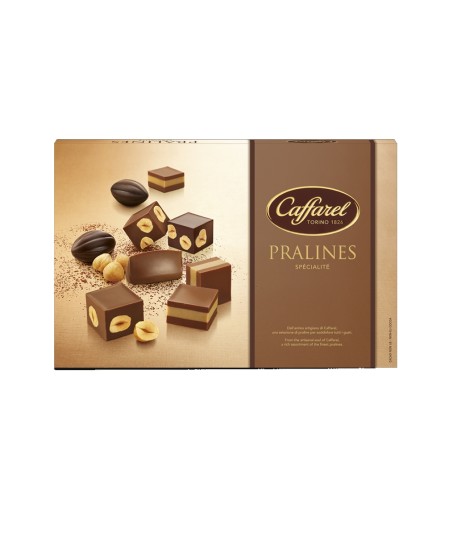 SCATOLA CIOCCOLATINI CAFFAREL PRALINES SPECIALITE 220 GR