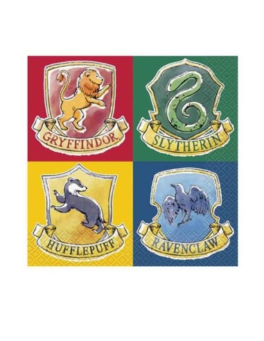 TOVAGLIOLI HARRY POTTER HOGWARTS HOUSES 16 PZ