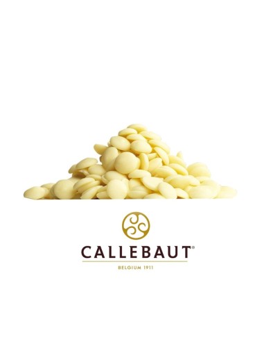 CIOCCOLATO BIANCO CALLEBAUT CALLETS 28% 1 KG