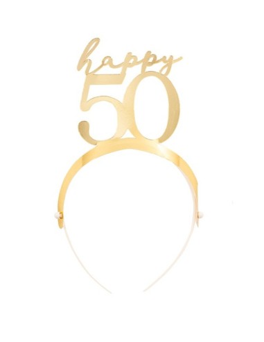 CERCHIETTI HAPPY 50 ORO 4 PZ