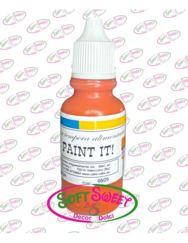 COLORANTE A TEMPERA ALIMENTARE PAINT IT ARANCIO 18 GR