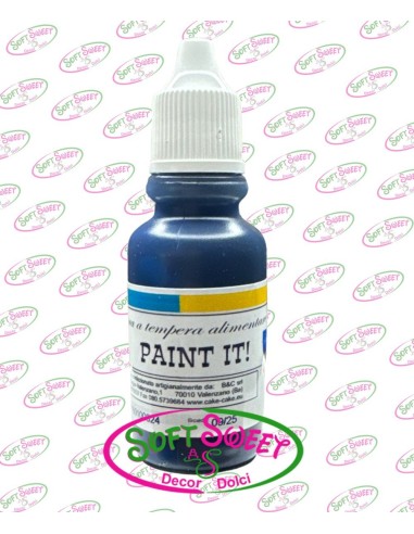 COLORANTE A TEMPERA ALIMENTARE PAINT IT BLU 18 GR