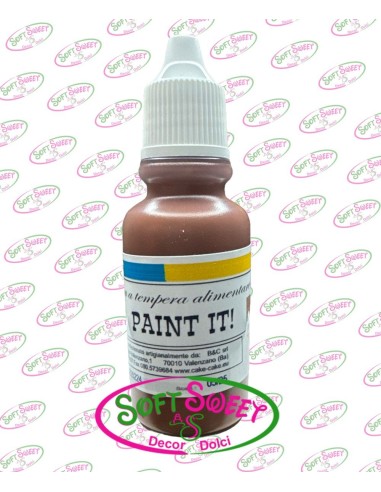 COLORANTE A TEMPERA ALIMENTARE PAINT IT MARRONE 18 GR