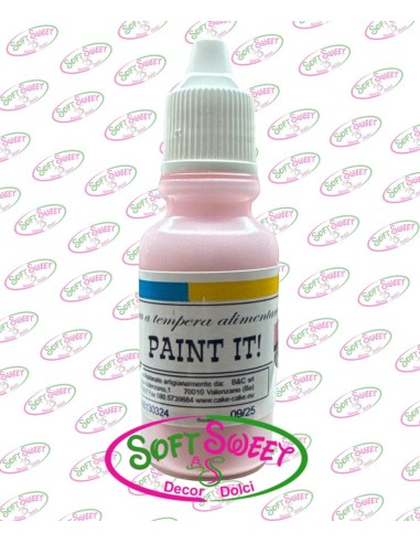 COLORANTE A TEMPERA ALIMENTARE PAINT IT ROSA 18 GR