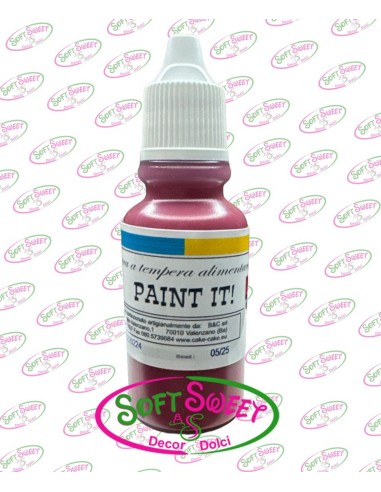 COLORANTE A TEMPERA ALIMENTARE PAINT IT ROSSO 18 GR