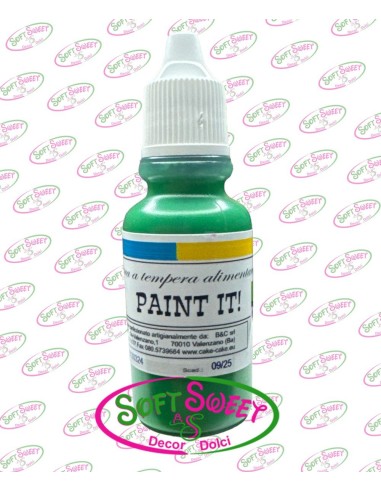 COLORANTE A TEMPERA ALIMENTARE PAINT IT VERDE 18 GR