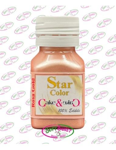 COLORANTE IN TEMPERA STAR COLOR METAL ROSA GOLD 14 ML