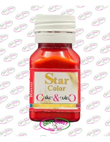 COLORANTE IN TEMPERA STAR COLOR METAL ROSSO 14 ML