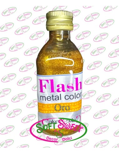 COLORANTE LIQUIDO METAL COLOR FLASH ORO 50 ML