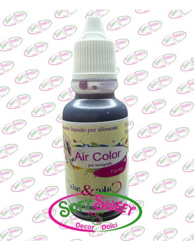 COLORANTE PER AEROGRAFO AIR COLOR FUCSIA 50 ML