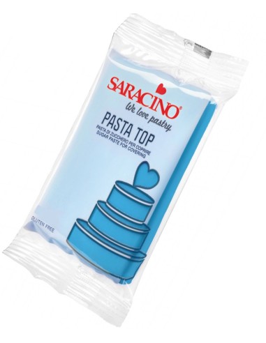 PASTA DI ZUCCHERO TOP SARACINO BLU 1KG