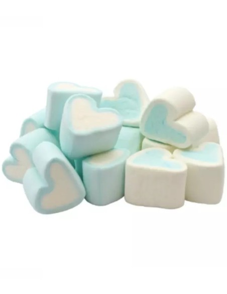 MARSHMALLOW CUORE MIX BIANCO AZZURRO 1 KG