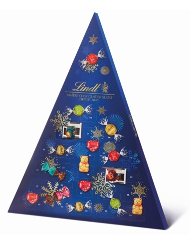 CALENDARIO DELL'AVVENTO LINDT CROSS ASSORTITO 332 GR