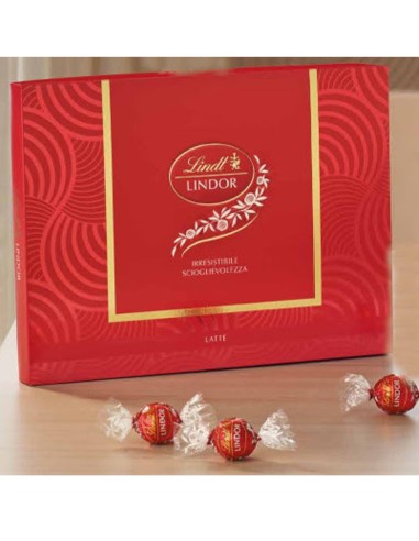 CIOCCOLATINI LINDOR AL LATTE IN SCATOLA 312 GR