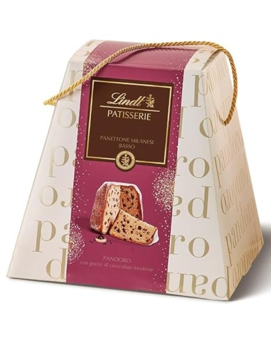 PANDORO LINDT CON GOCCE DI CIOCCOLATO FONDENTE 1 KG