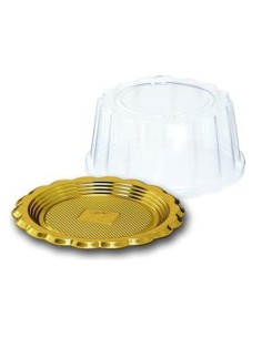 VASSOIO MINI MEDORO CON SOPERCHIO 12X8 CM PEZZI 10