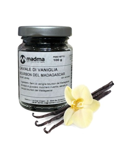 CAVIALE DI VANIGLIA BOURBON DEL MADAGASCAR 100 GR