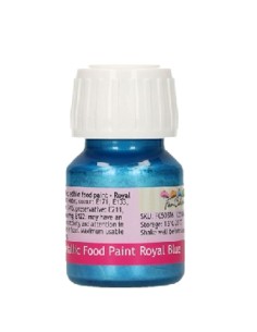 COLORANTE ALIMENTARE LIQUIDO METALLICO BLU ROYAL 30 ML