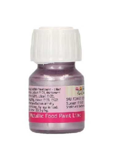 COLORANTE ALIMENTARE LIQUIDO METALLICO LILLA 30 ML