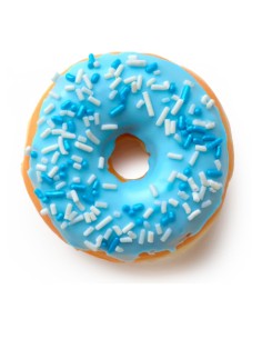 DONUTS MAXTRIS AZZURRI ALLA VANIGLIA 6 PZ 210 GR