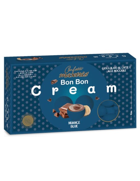 CONFETTI MAXTRIS BON BON CREAM NUANCE BLUE 900 GR