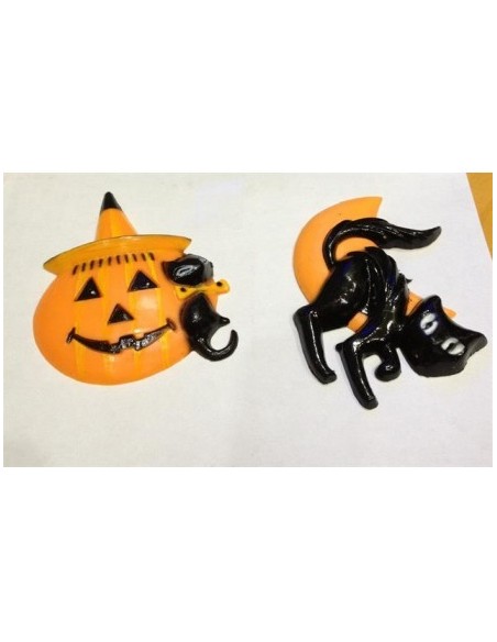 GATTO E ZUCCA IN PLASTICA