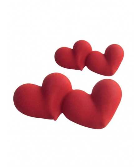 Playfully Ever After 3 Inch 28pc Felt Hearts (Red)