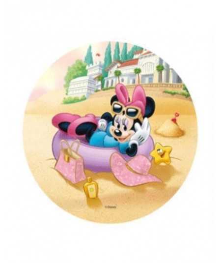 Cialda MINNIE DISNEY DAISY Decorazione Torta Ostia Zucchero