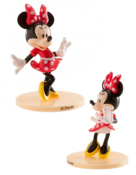 MINNIE SAGOMA IN PLASTICA CON BASETTA 9 CM