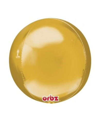 PALLONCINO FOIL BUBBLES ORO 38X40 CM