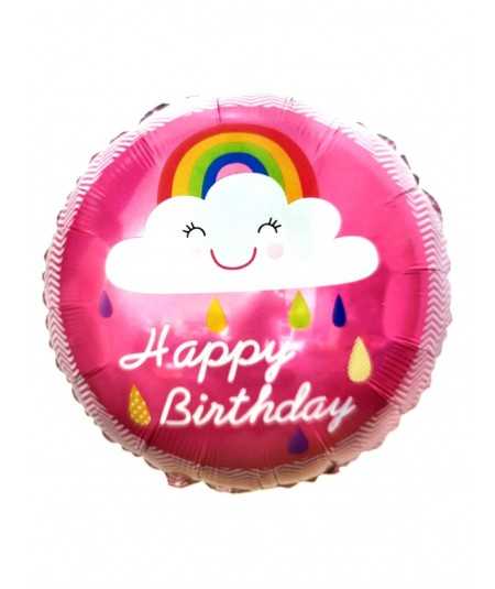 PALLONCINO FOIL GLOBO BUON COMPLEANNO RAINBOW 43 CM