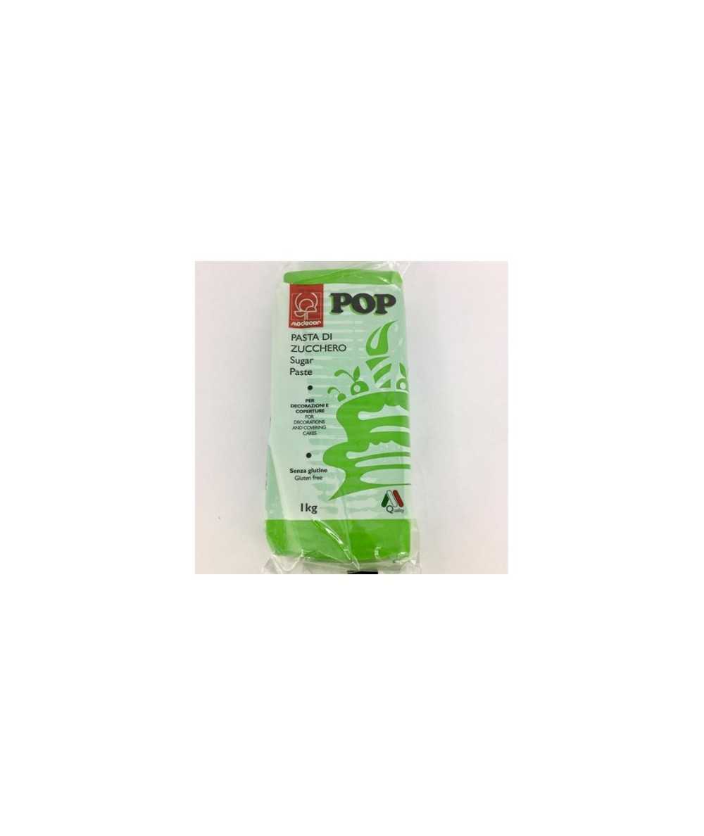 Modecor  Pasta di zucchero POP 250 g verde