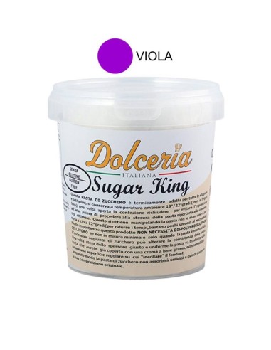 PASTA DI ZUCCHERO SUGAR KING VIOLA 1 KG