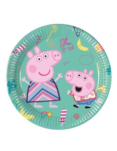 PIATTINO PEPPA PIG 20 CM 8 PZ