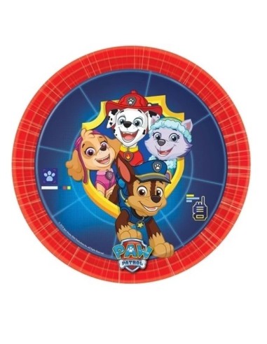 PIATTINO PICCOLO PAW PATROL CON AMICI 8 PZ 18 CM