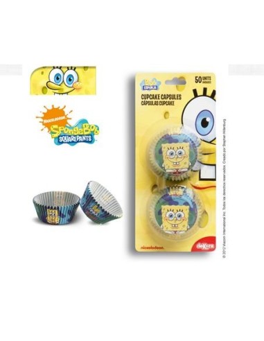 PIROTTINI MUFFIN SPONGEBOB 50 PZ