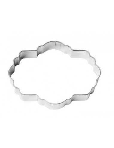 STAMPINO TAGLIAPASTA CORNICE CLASSICA IN ACCIAIO INOX 8CM