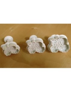 STAMPO ESPULSIONE MAZZO DI FIORI 3 PZ