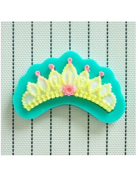 STAMPO IN SILICONE CORONA DECORATA PRINCIPESSA