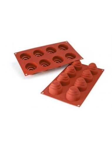 STAMPO IN SILICONE TORTINE 8 CAVITA'