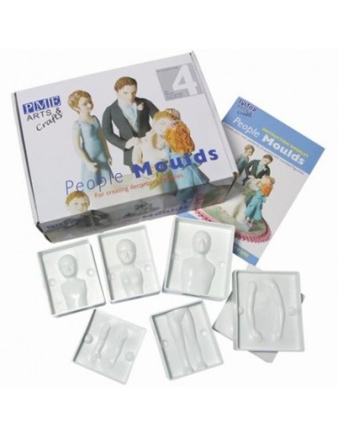 STAMPO PLASTICA FAMIGLIA 4 PEZZI