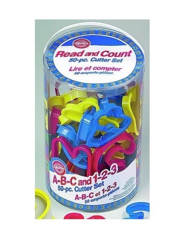 TAGLIAPASTA ALFANUMERICO IN PLASTICA 50 PZ