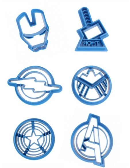 TAGLIAPASTA AVENGERS IN PLASTICA 6 PZ