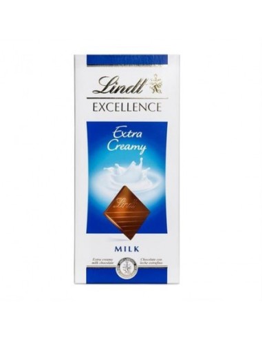 TAVOLETTA LINDT EXCELLANCE AL LATTE EXTRA CREMOSO 100GR